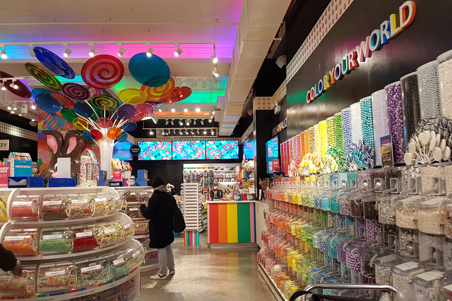 Intérieur de la boutique