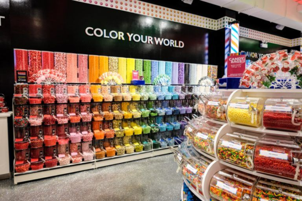 Intérieur de la boutique les bonbonbons
