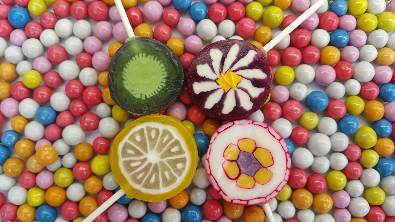 Image avec plein de bonbons