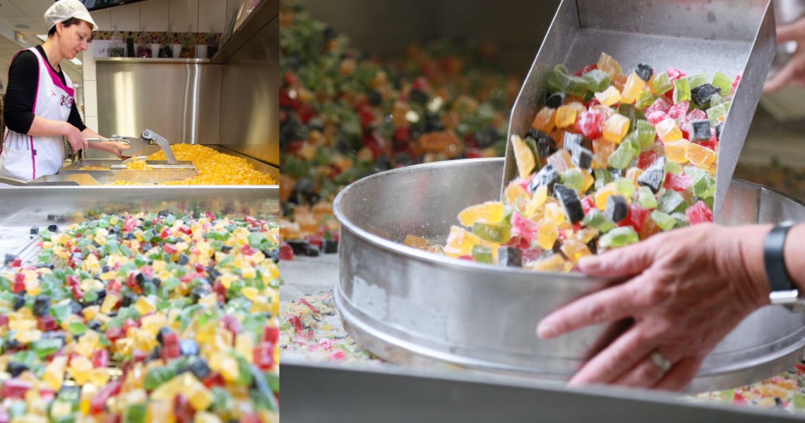 Selection de bonbons